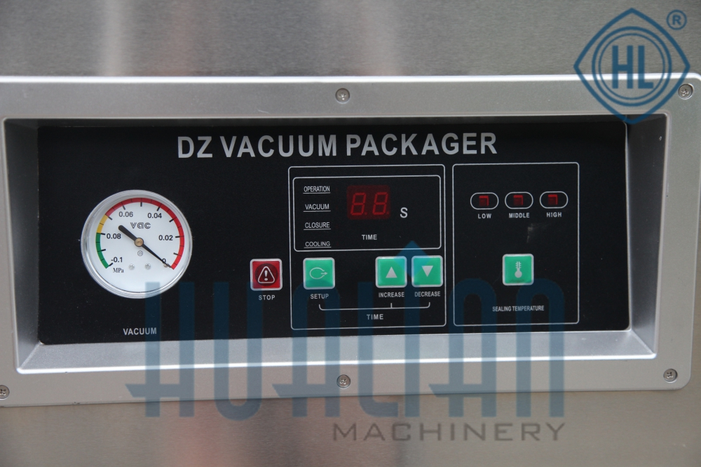 Напольный вакуумный упаковщик DZ-400/2F (нерж.)