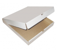 Коробка для пиццы 250*250*40 мм (белая)